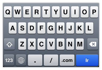 CSSLab: teclados para iPhone/iPad