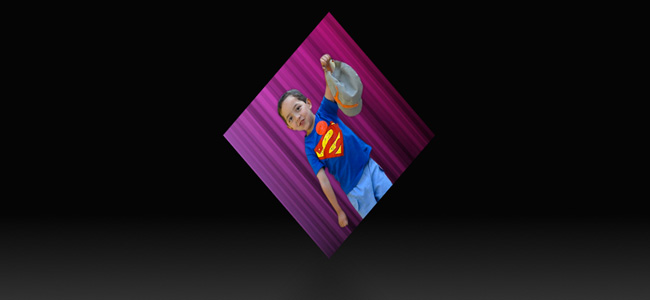 Cover Image Experimento: rotación oblícua con CSS3